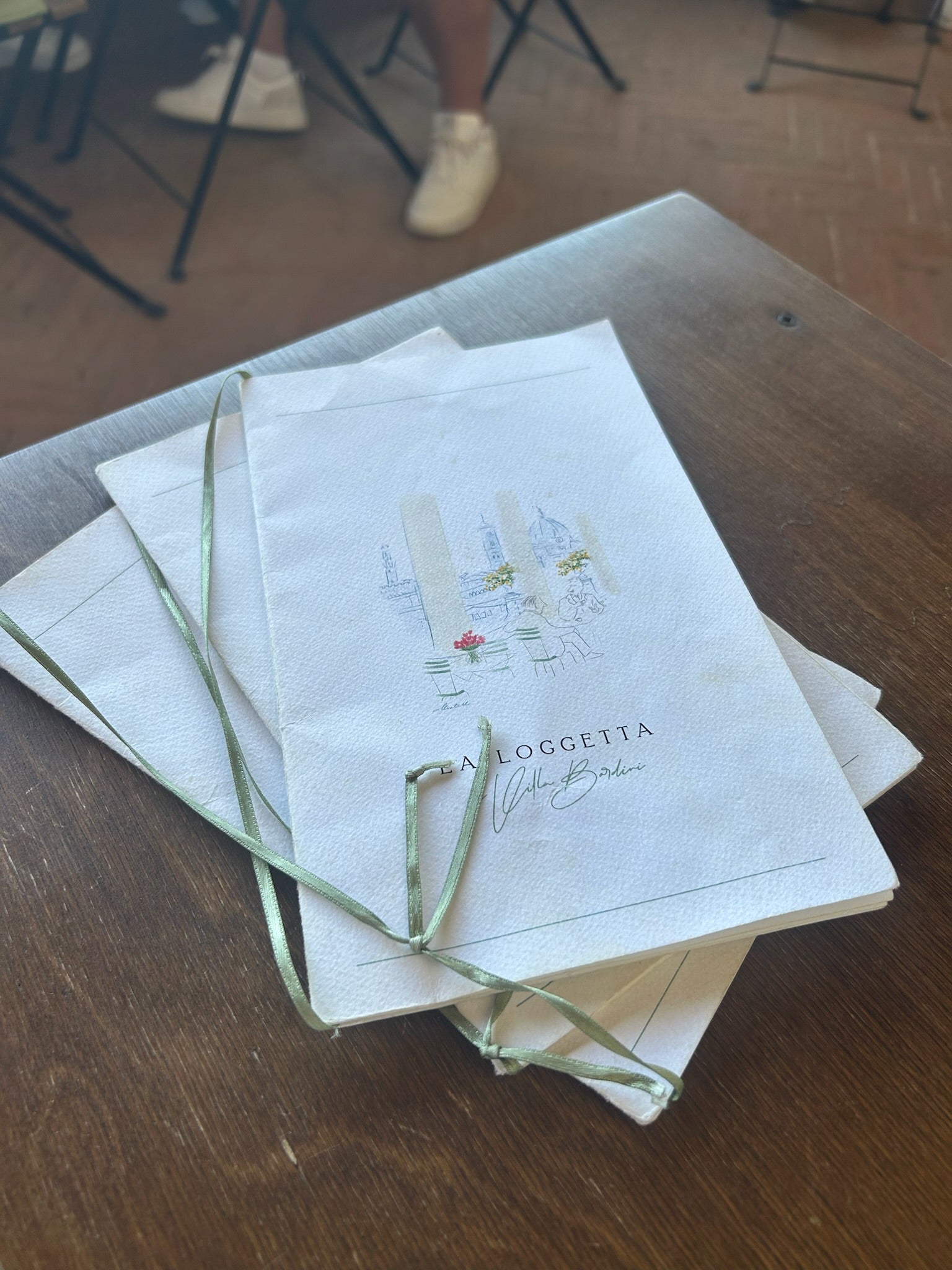 From Canvas to Cuisine: Art Featured on La Loggetta's Menu in Bardini Gardens