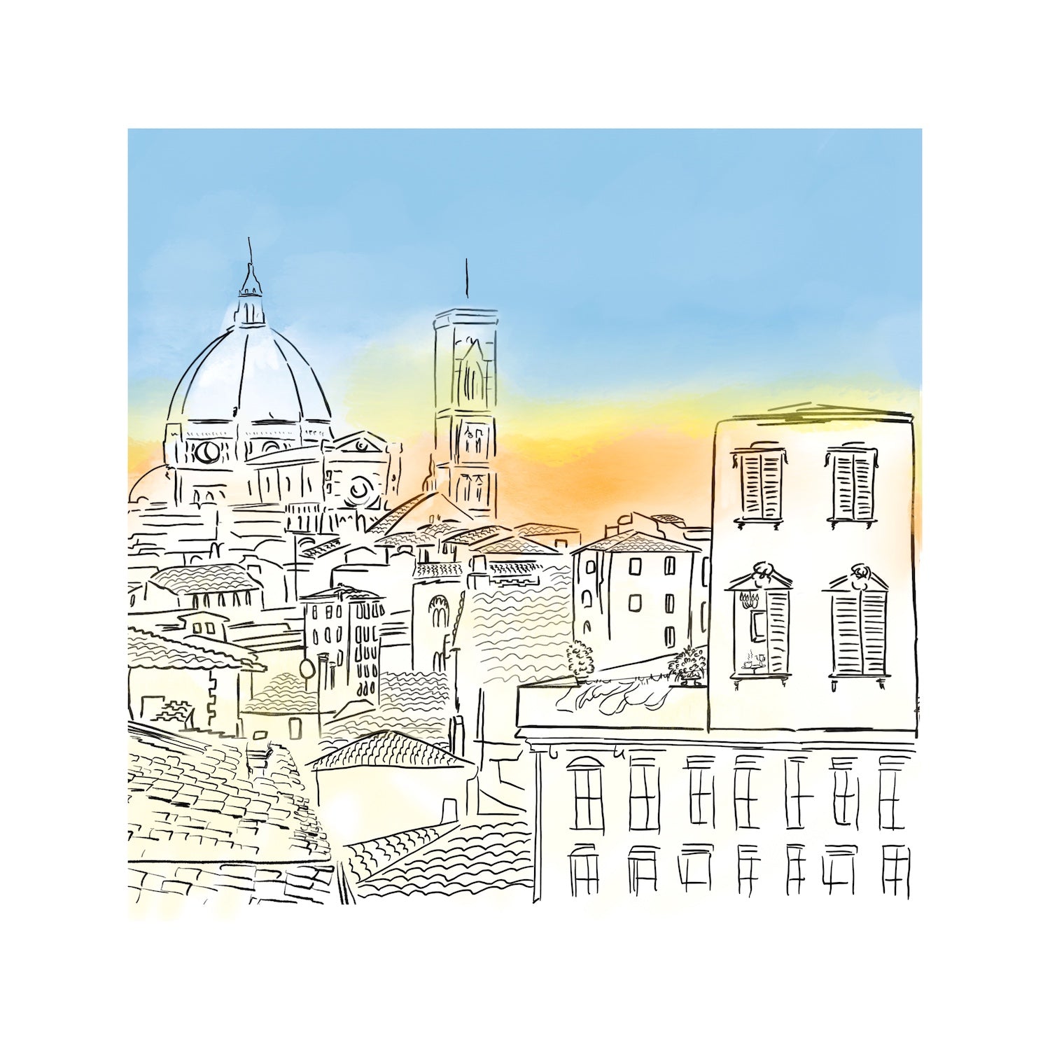 "Firenze di giorno / Florence, By Day"