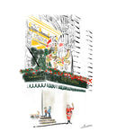 Collezione "Natale a New York City" - Set di 8 cartoline