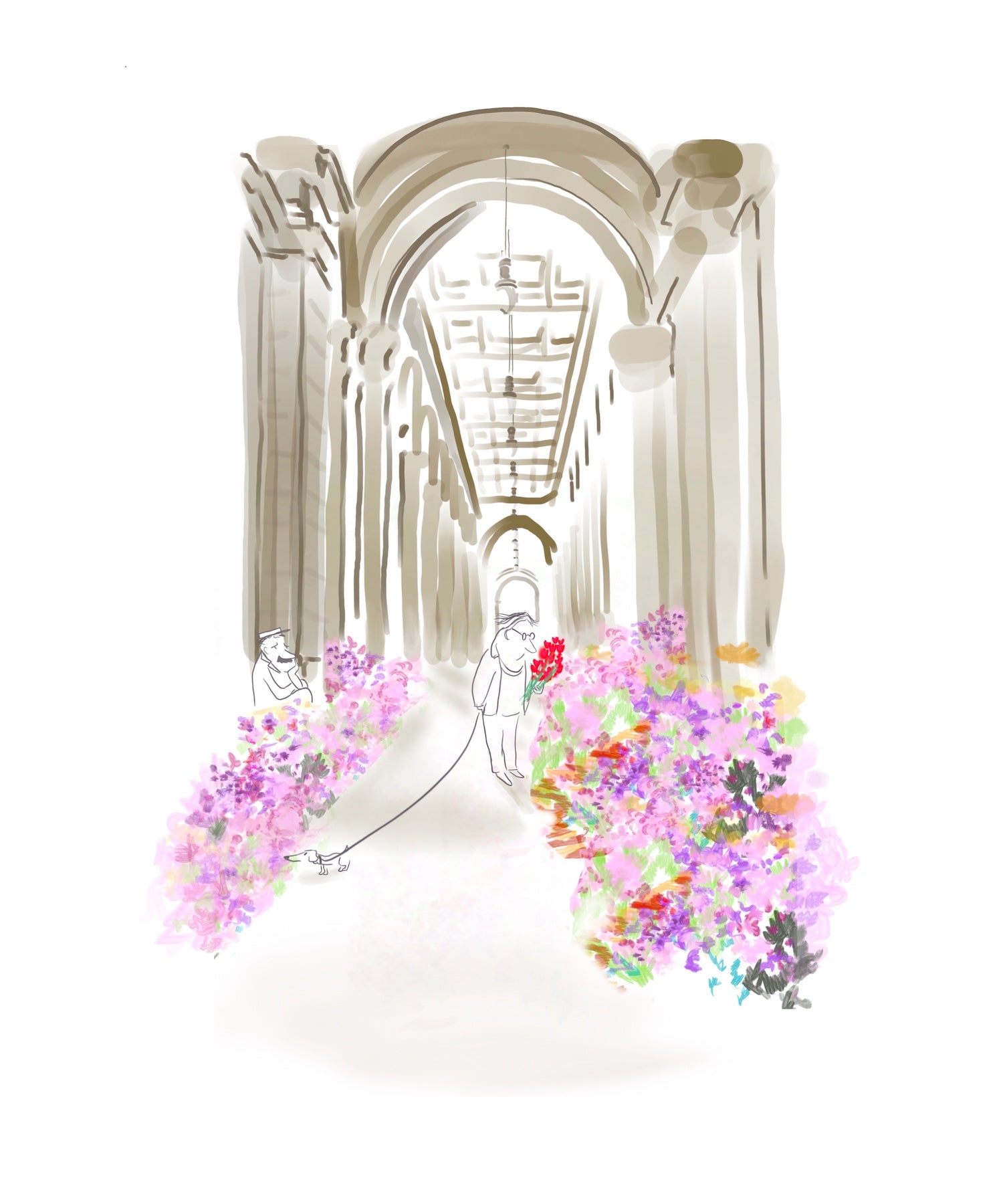"Mercato dei Fiori del giovedì / Thursday Flower Market"